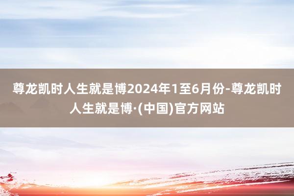 尊龙凯时人生就是博　　2024年1至6月份-尊龙凯时人生就是博·(中国)官方网站