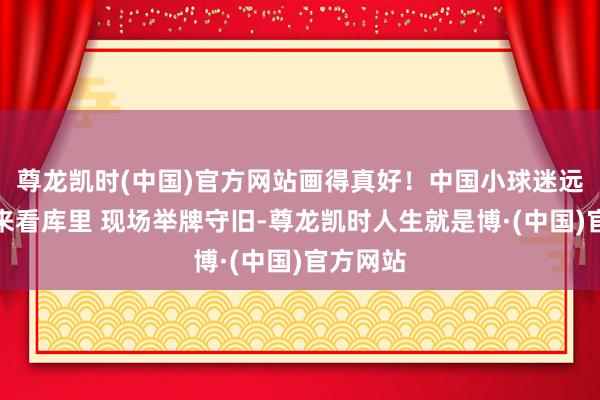 尊龙凯时(中国)官方网站画得真好！中国小球迷远说念而来看库里 现场举牌守旧-尊龙凯时人生就是博·(中国)官方网站