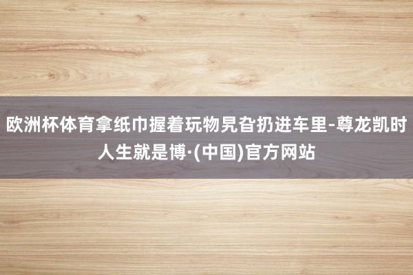 欧洲杯体育拿纸巾握着玩物旯旮扔进车里-尊龙凯时人生就是博·(中国)官方网站