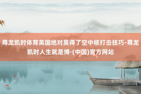 尊龙凯时体育英国绝对莫得了空中核打击技巧-尊龙凯时人生就是博·(中国)官方网站